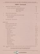 Cincinnati-Cincinnati 300, 400 and 500 Series Hypowermatic Milling Service and Parts Manual-300-400-500-Hypowermatic-Model LL-Series-09